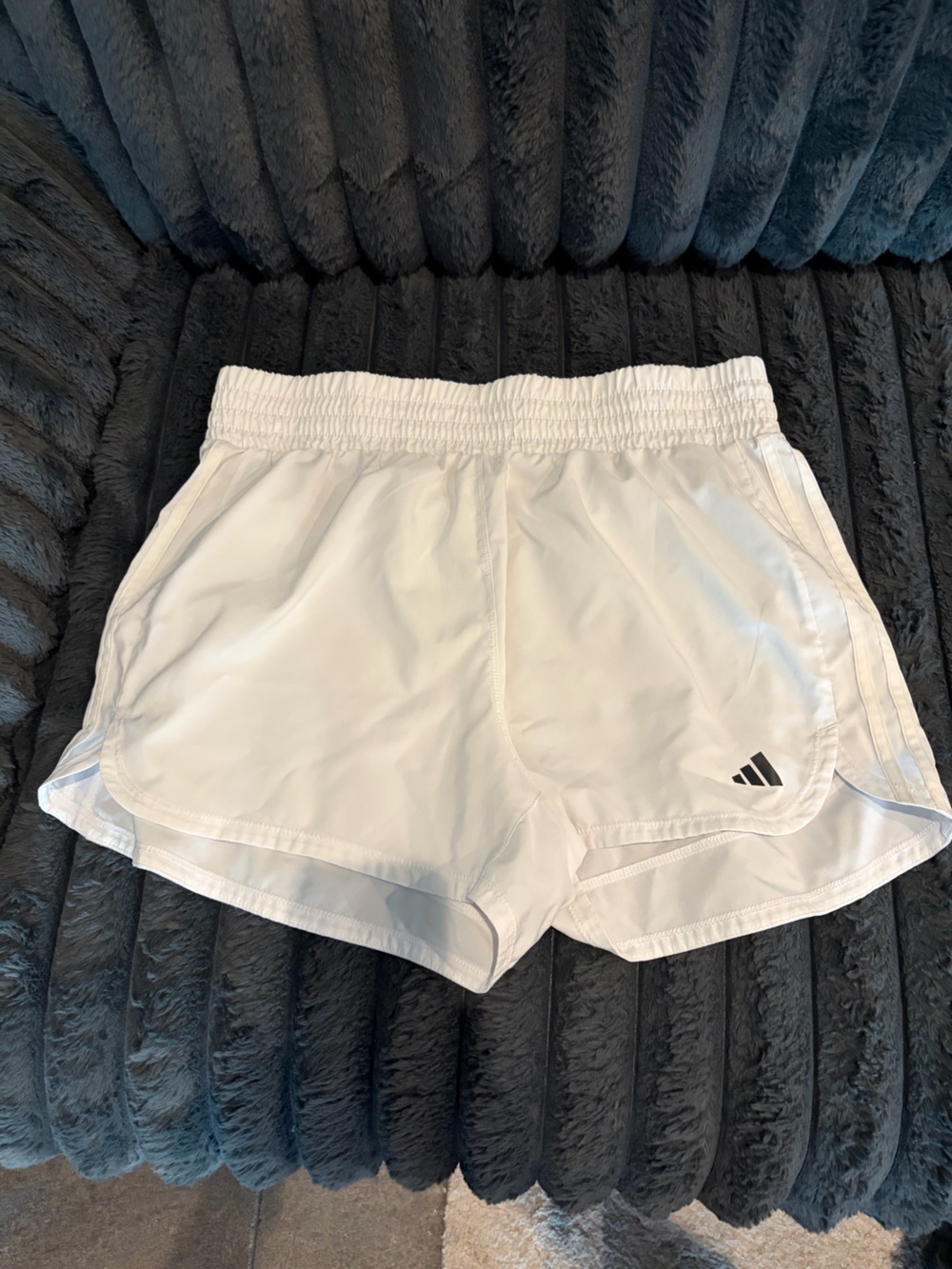 adidas White Women's 3” Soccer Shorts
